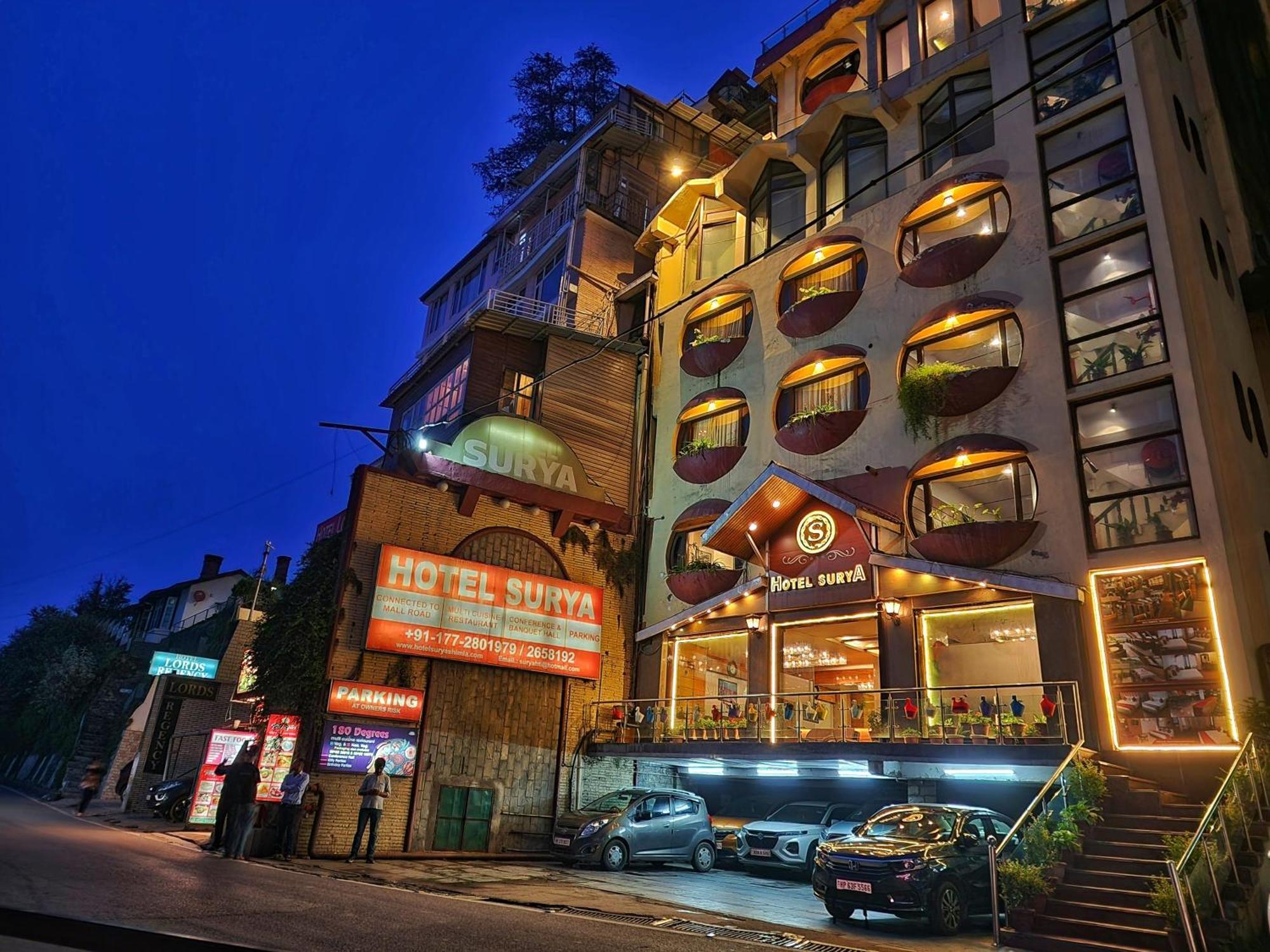 Hotel Surya Shimla Esterno foto